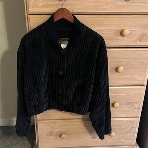 Vintage Lilith Paris Corduroy Cropped Jacket| Made in France | M/L